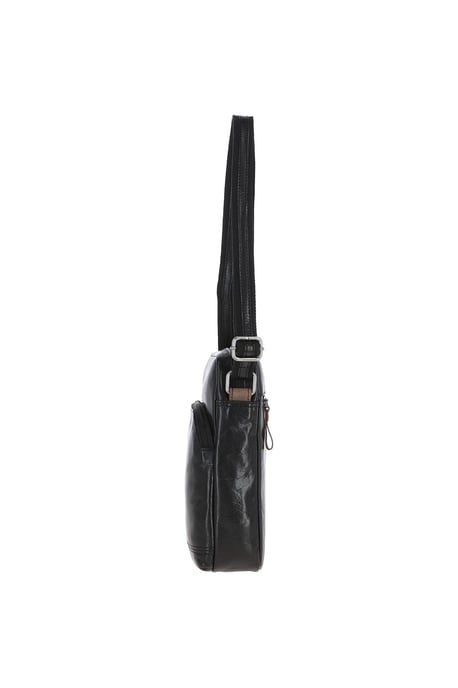 'Bruno' Real Leather Vintage Medium Flight Shoulder Bag - Image 3