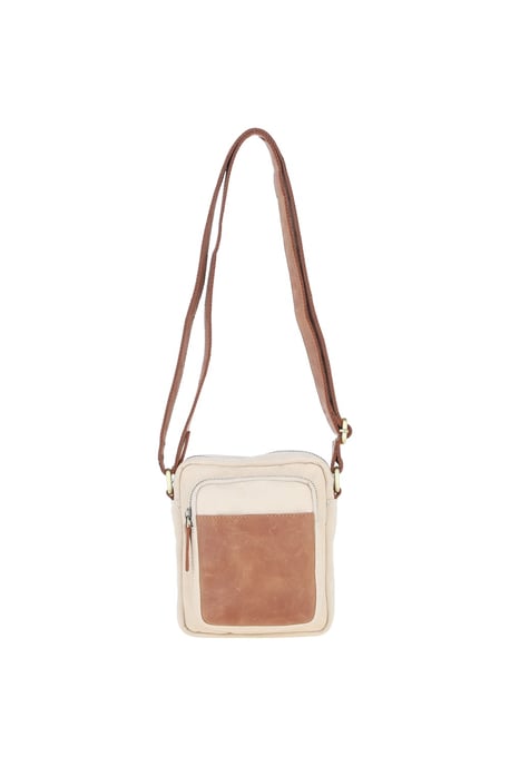 Real Leather X Canvas Flight Bag - Image 2
