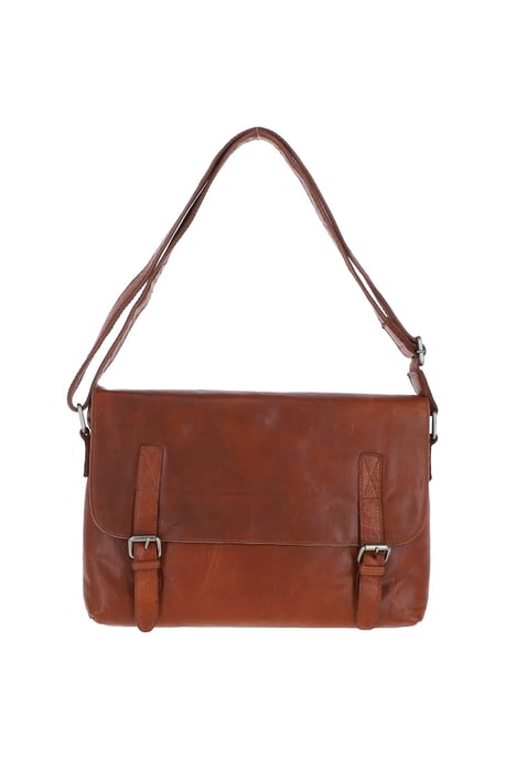 'Speranza' Real Leather Vintage Messenger Bag - Image 2