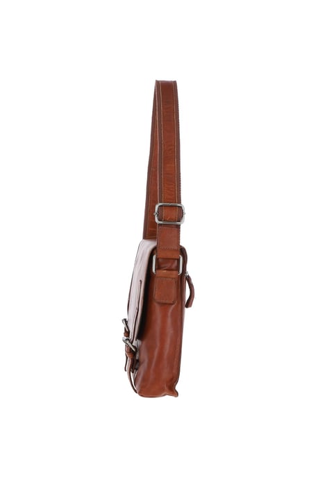 'Speranza' Real Leather Vintage Messenger Bag - Image 3
