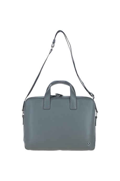 'Maven' Real Leather Messenger Bag - Image 1