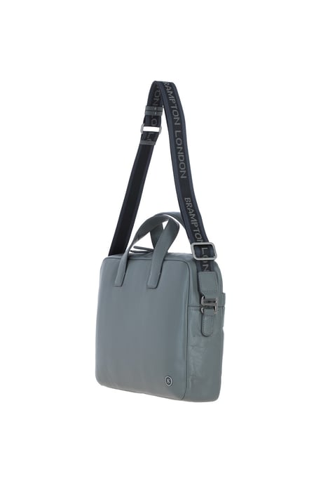 'Maven' Real Leather Messenger Bag - Image 2