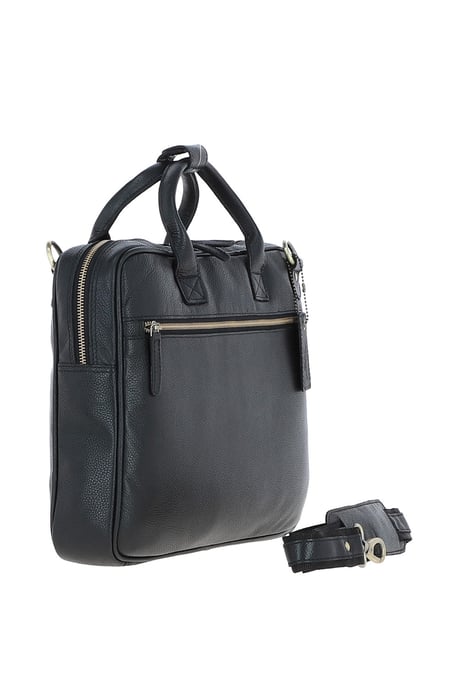 Classic Leather Laptop Bag - Image 4