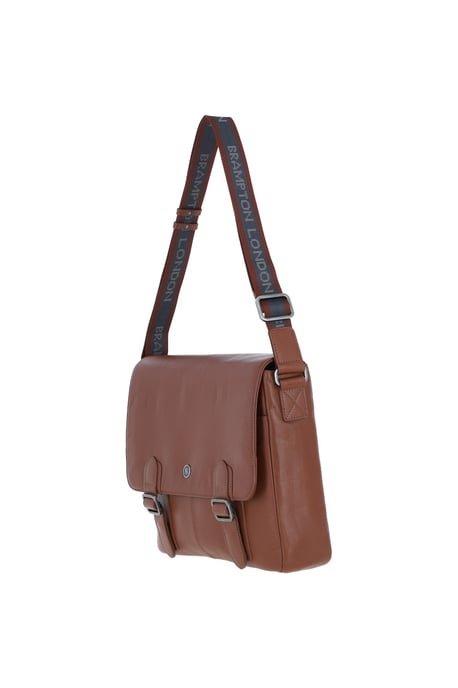 'Emissary' Real Leather Messenger Bag - Image 2