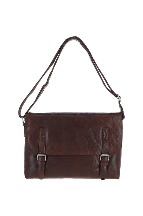 'Speranza' Real Leather Vintage Messenger Bag - Image 2