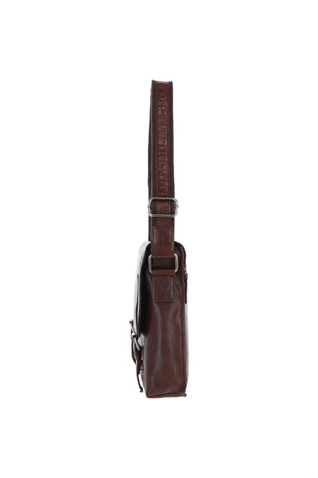 'Speranza' Real Leather Vintage Messenger Bag - Image 3