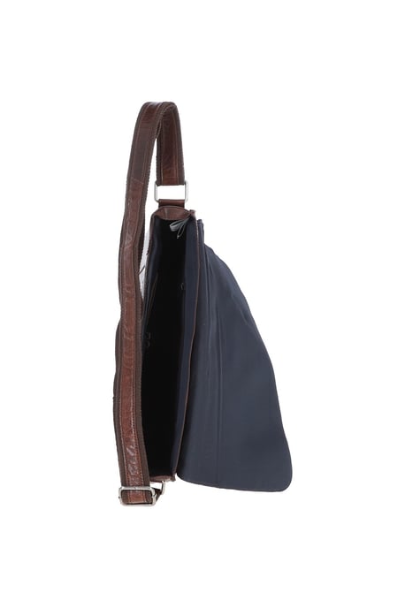 'Speranza' Real Leather Vintage Messenger Bag - Image 4