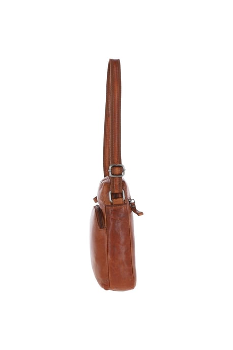 'Bruno' Real Leather Vintage Medium Flight Shoulder Bag - Image 3