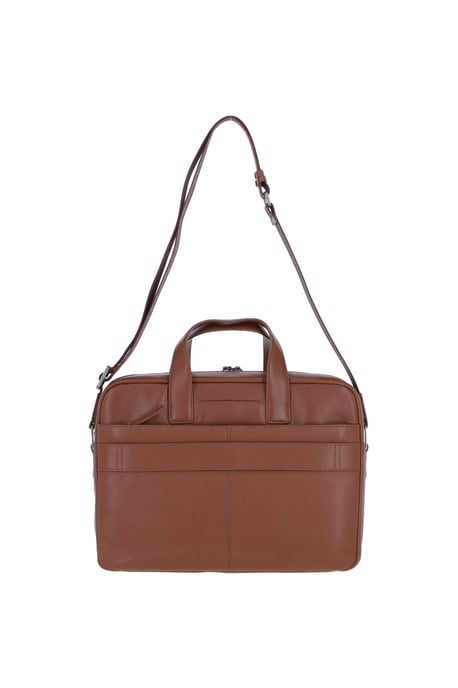 'Maven' Real Leather Messenger Bag - Image 3