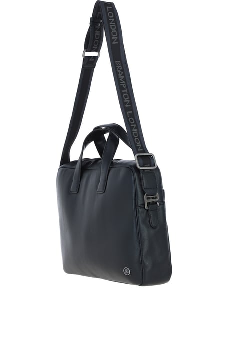 'Maven' Real Leather Messenger Bag - Image 2