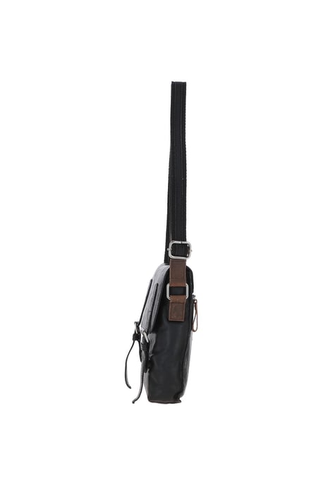 'Renato' Real Leather Vintage Flight Shoulder Bag - Image 3