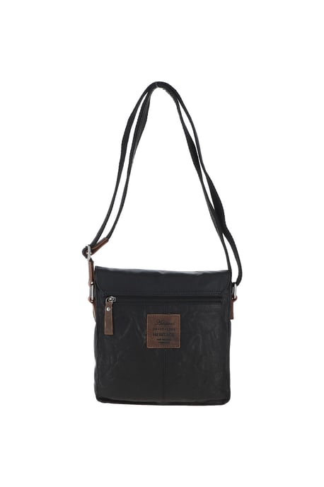 'Renato' Real Leather Vintage Flight Shoulder Bag - Image 5