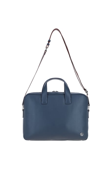 'Maven' Real Leather Messenger Bag - Image 1