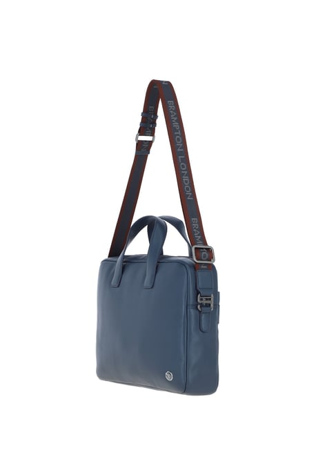 'Maven' Real Leather Messenger Bag - Image 2