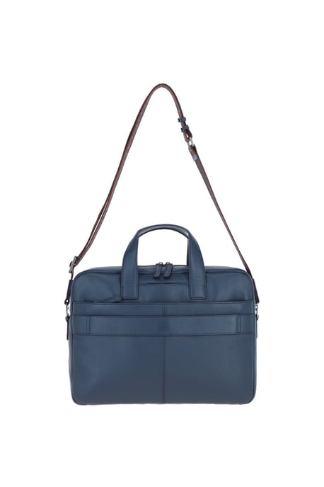 'Maven' Real Leather Messenger Bag - Image 3