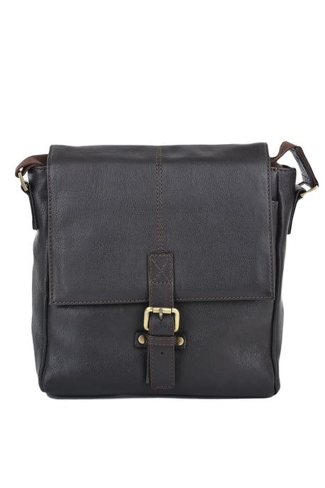 'Luigi' Small Real Leather Flight Side Bag - Image 1