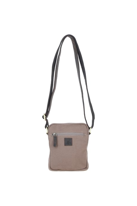 Real Leather X Canvas Flight Bag - Image 4