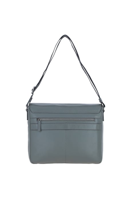 'Emissary' Real Leather Messenger Bag - Image 3