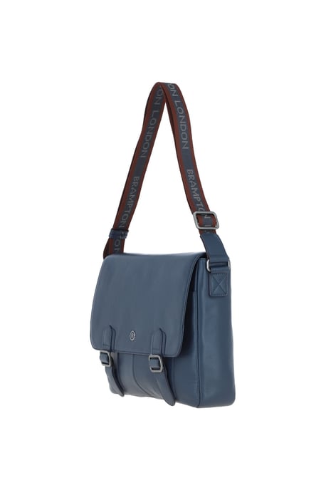 'Emissary' Real Leather Messenger Bag - Image 2