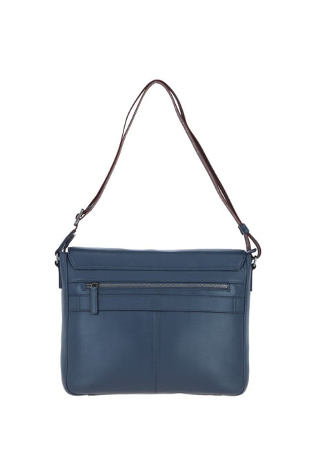 'Emissary' Real Leather Messenger Bag - Image 3