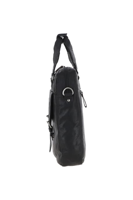 'Stefano' Real Leather Vintage Laptop Work Bag - Image 2