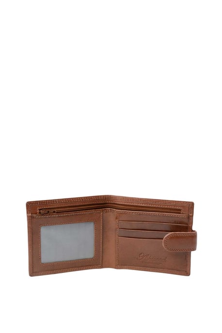 Classic Leather Billfold Wallet with 3 Card Slots & ID Tab - Image 2