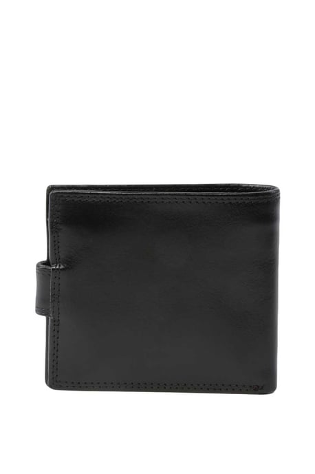 Classic Leather Billfold Wallet with 3 Card Slots & ID Tab - Image 3