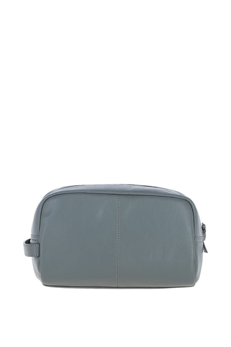 'Aqualuxe' Real Leather Wash Bag - Image 3