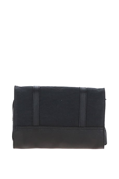 Real Leather & Canvas Hanging Toiletry Bag - Image 5