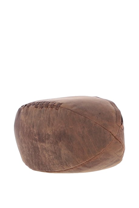 Leather Rugby Ball Washbag - Image 2