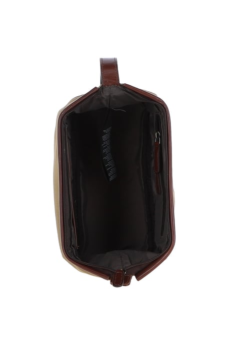 'Lou' Real Leather Wash Bag - Image 3