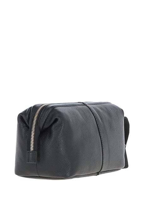 Vintage Leather Washbag - Image 4