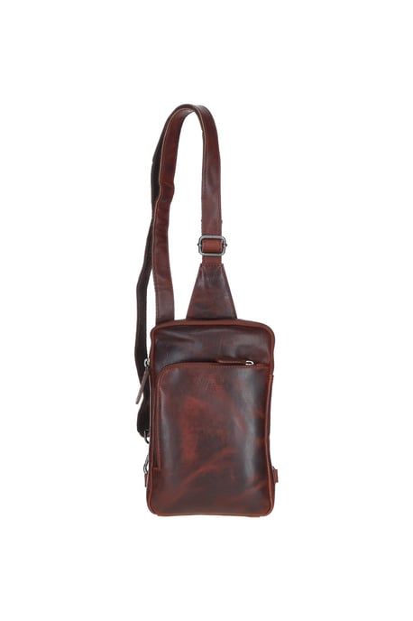 Leather Crossbody Sling Bag - Image 2