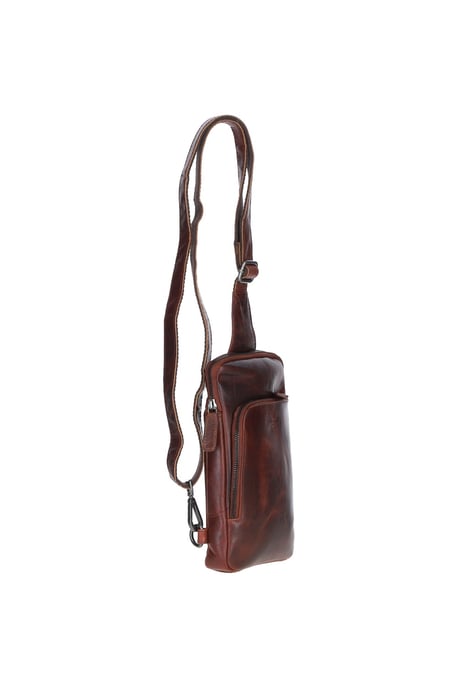 Leather Crossbody Sling Bag - Image 3