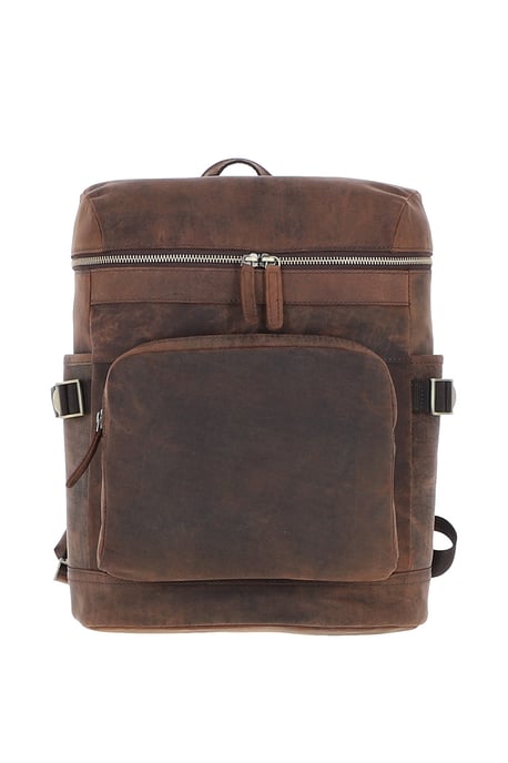 Classic Leather Laptop Rucksack - Image 1