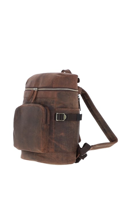 Classic Leather Laptop Rucksack - Image 2