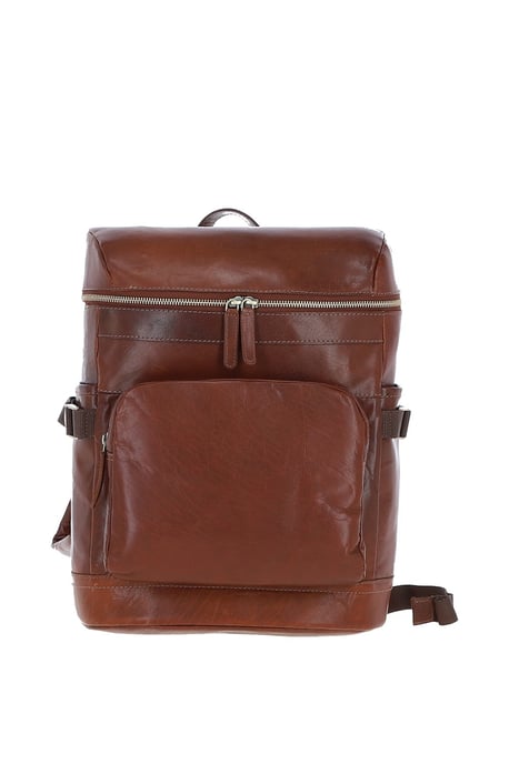 Classic Leather Laptop Rucksack - Image 1