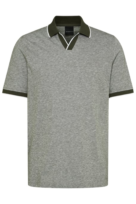 Bugatti Herren Poloshirt met contrasterende strepen - Image 3