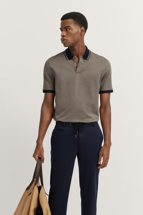 Bugatti Herren Katoenen polo - Image 1