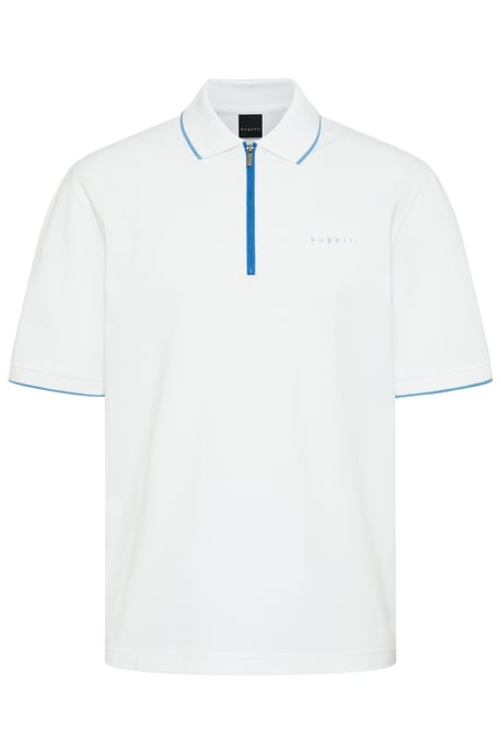Bugatti Herren Poloshirt met rits - Image 3