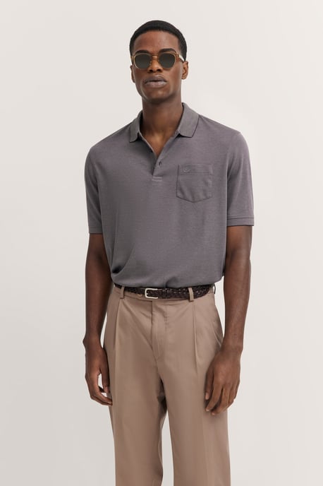 Bugatti Herren Polo mit Brusttasche - Image 1