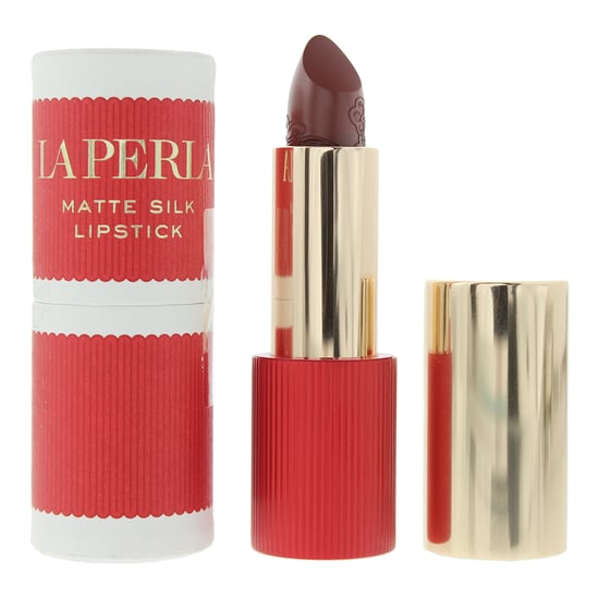 La Perla Matte Silk Lipstick 3.5g - 112 Tiramisu Red - Image 1