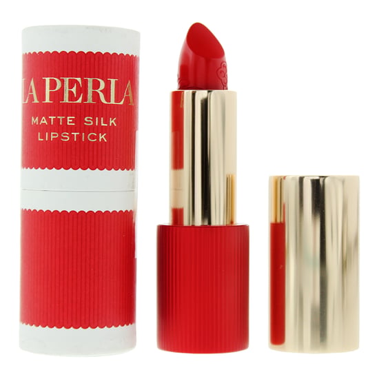 La Perla Matte Silk Lipstick 3.5g - 105 Poppy Red - Image 1