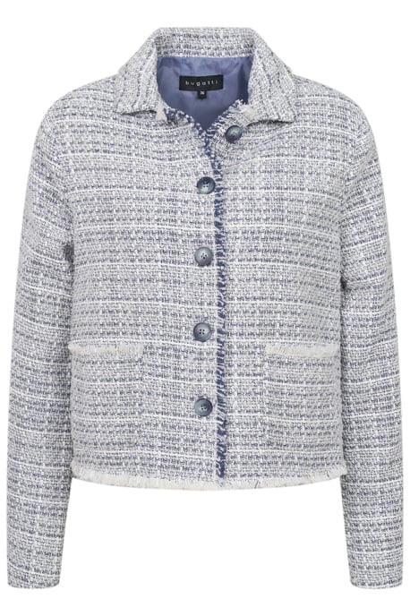 Bugatti Damen BouclÈ jas met knoopsluiting - Image 3