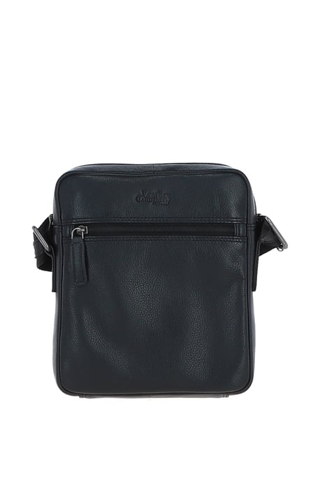 'Lisbon' Real Leather Messenger Bag - Image 1
