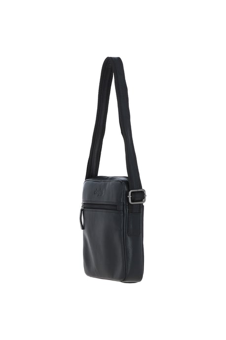 'Lisbon' Real Leather Messenger Bag - Image 3