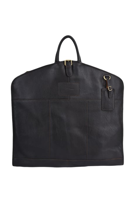 'Matteo' Real Leather Suit Carrier Harper - Image 1