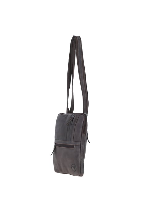 'Moscow' Real Leather Crossbody Messenger Bag - Image 3
