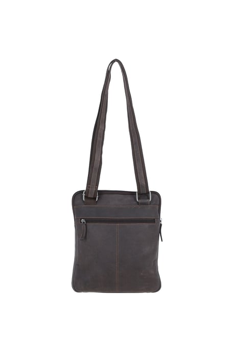 'Moscow' Real Leather Crossbody Messenger Bag - Image 4
