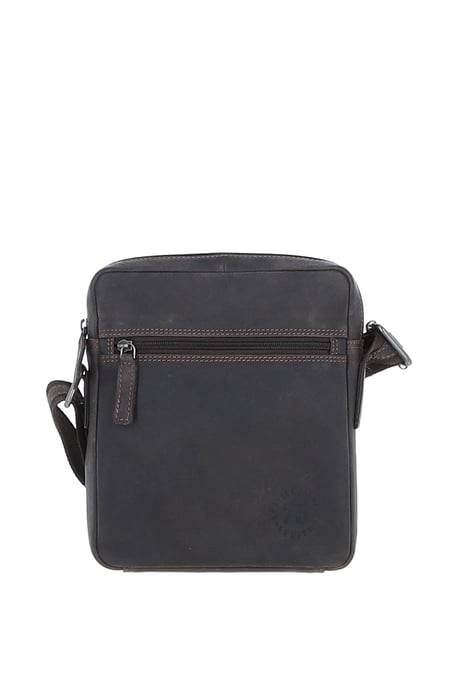'Lisbon' Real Leather Messenger Bag - Image 1